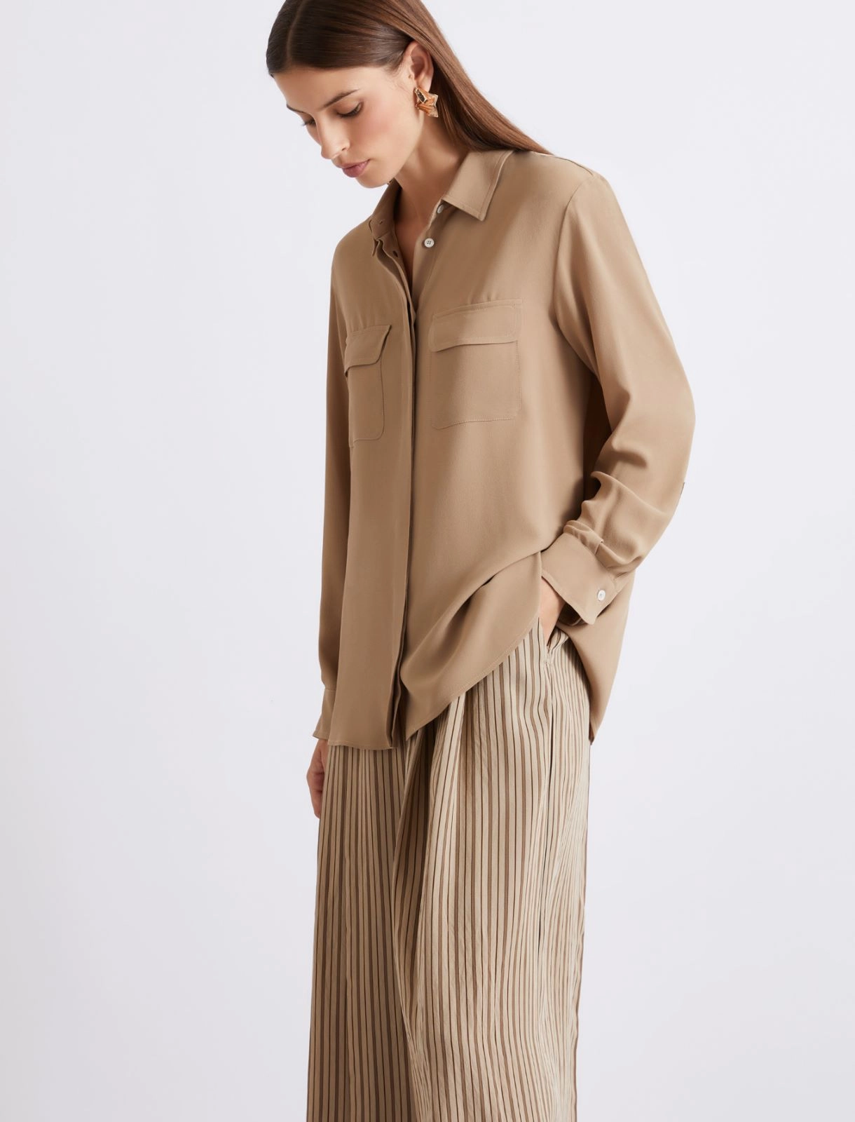 Camicia Nocciola MARELLA FEBE 002 Donna 