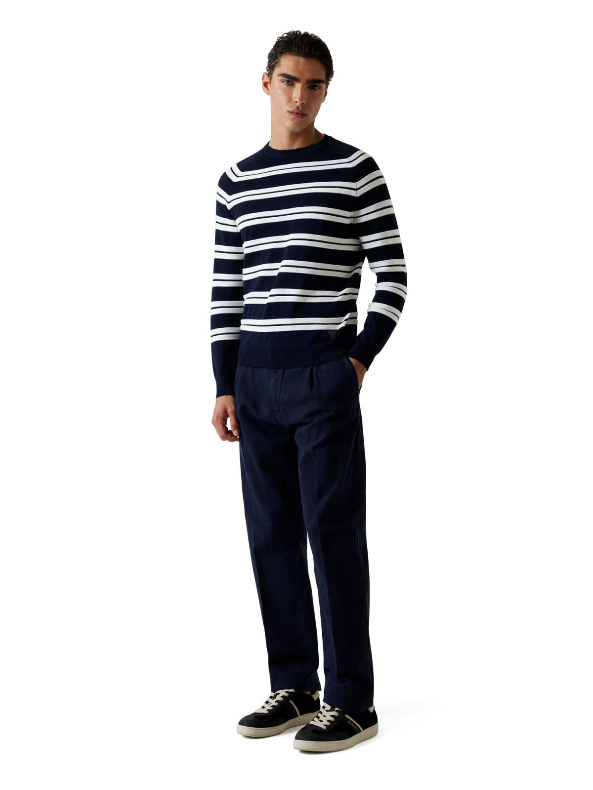 Maglia Blu/bianco GUESS M6GR14/Z0571 S76J Uomo 