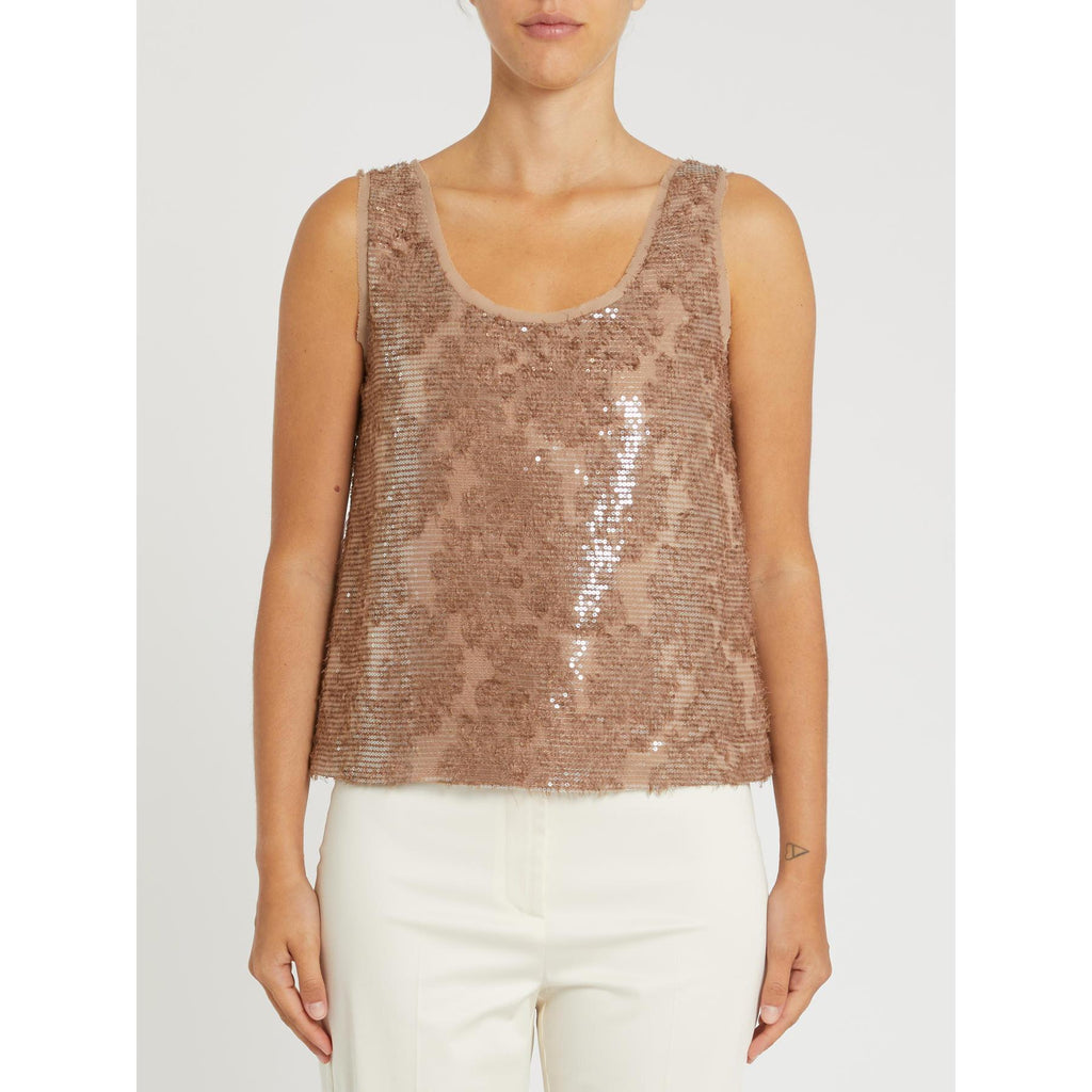 Maglia Tortora PENNY BLACK FIBBIA 001 Donna 