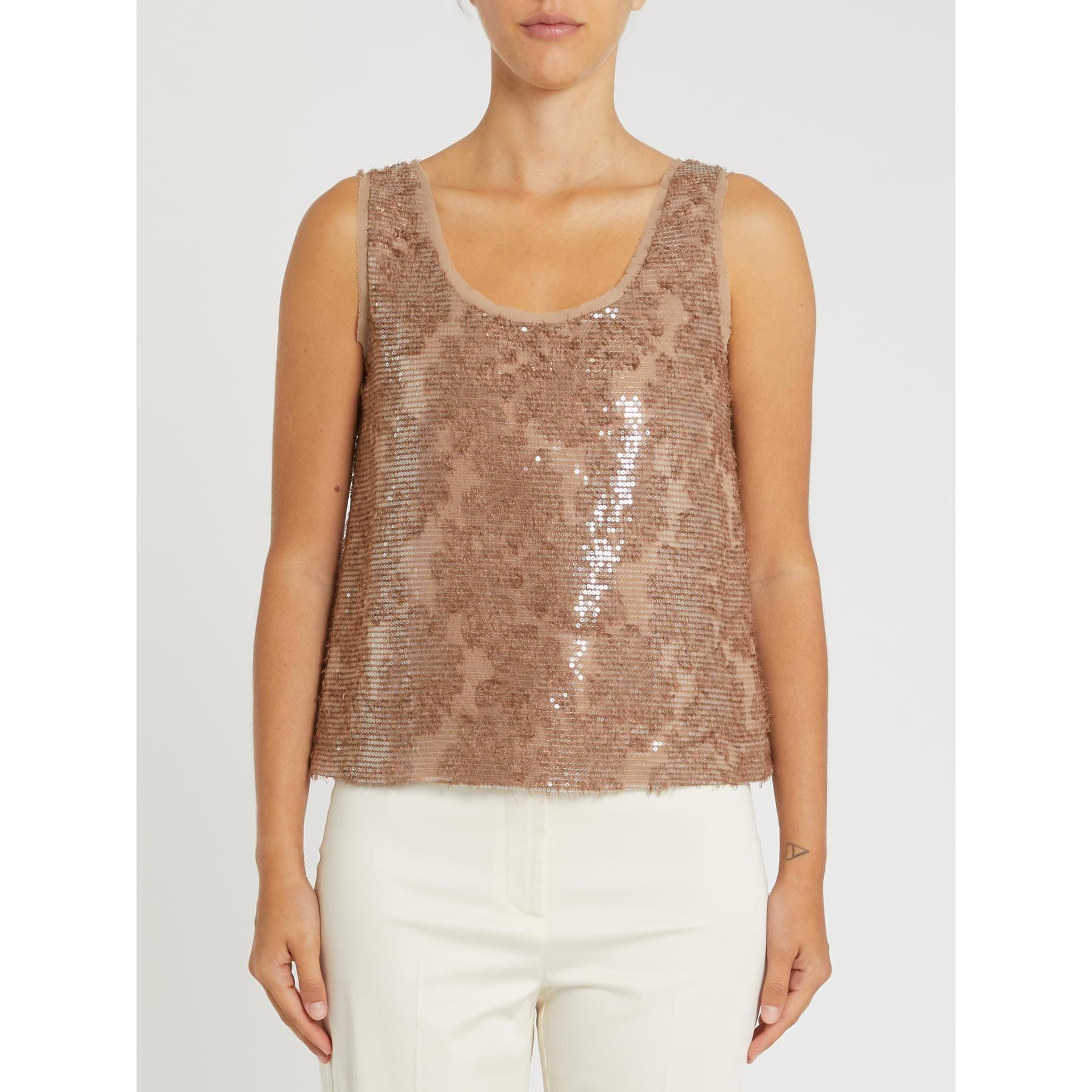 Maglia Tortora PENNY BLACK FIBBIA 001 Donna 