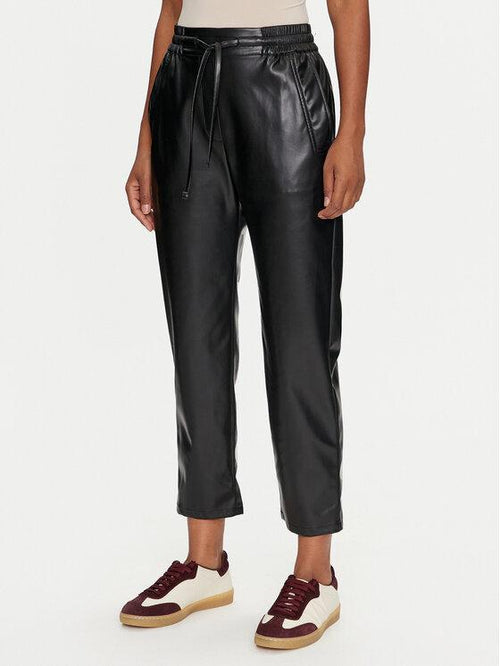 Pantalone ecopelle Nero MARELLA SELVA 004 Donna 