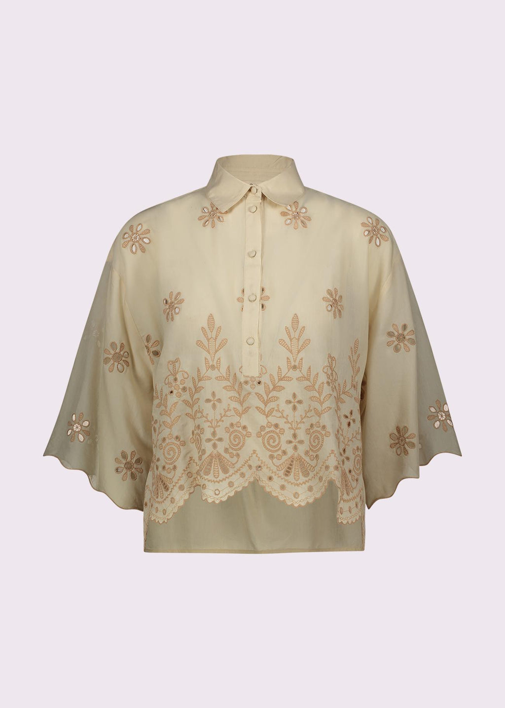 Camicia Beige GAUDì 45028 01 Donna 