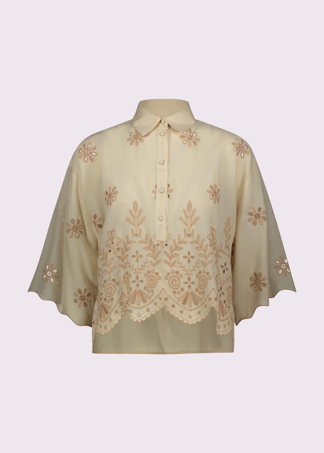 Camicia Beige GAUDì 45028 01 Donna 