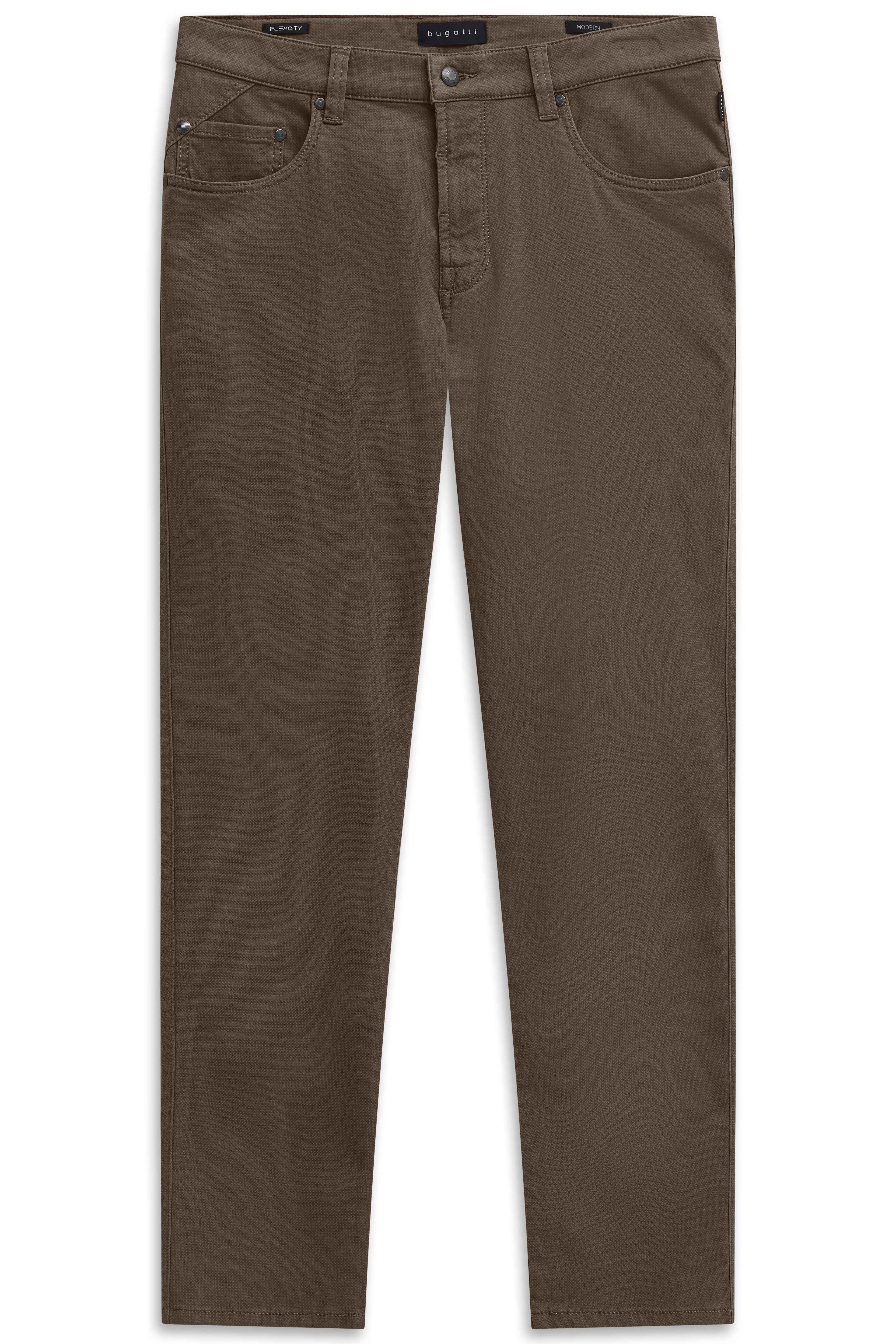 Pantalone slim fit Uomo Testa di moro   BUGATTI - Modalternativa