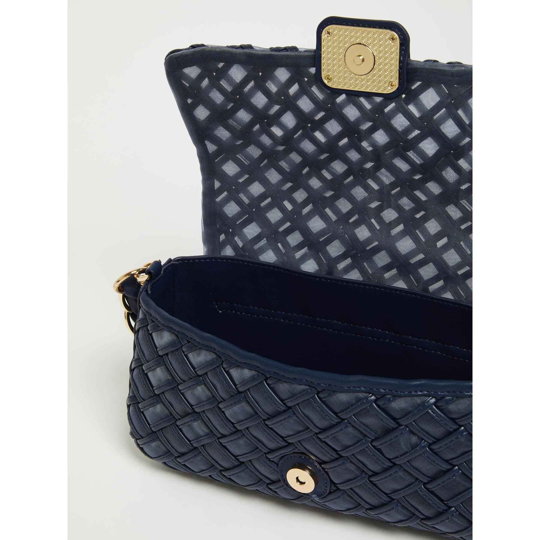 Borsa Donna Blu Intrecciato Tinta unita MARELLA LE MUSE - Modalternativa