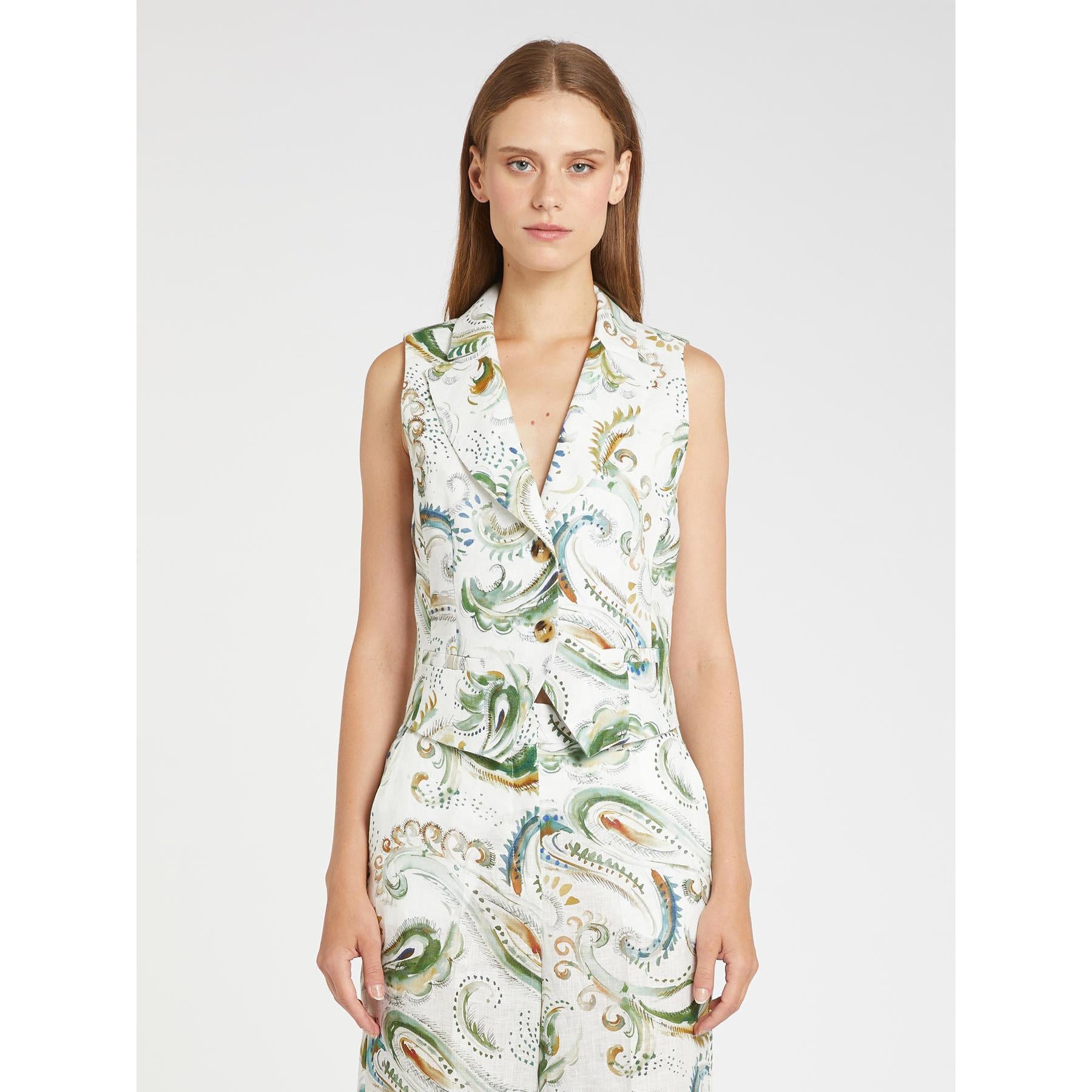 Gilet Bianco MARELLA MELODIA 001 Donna 