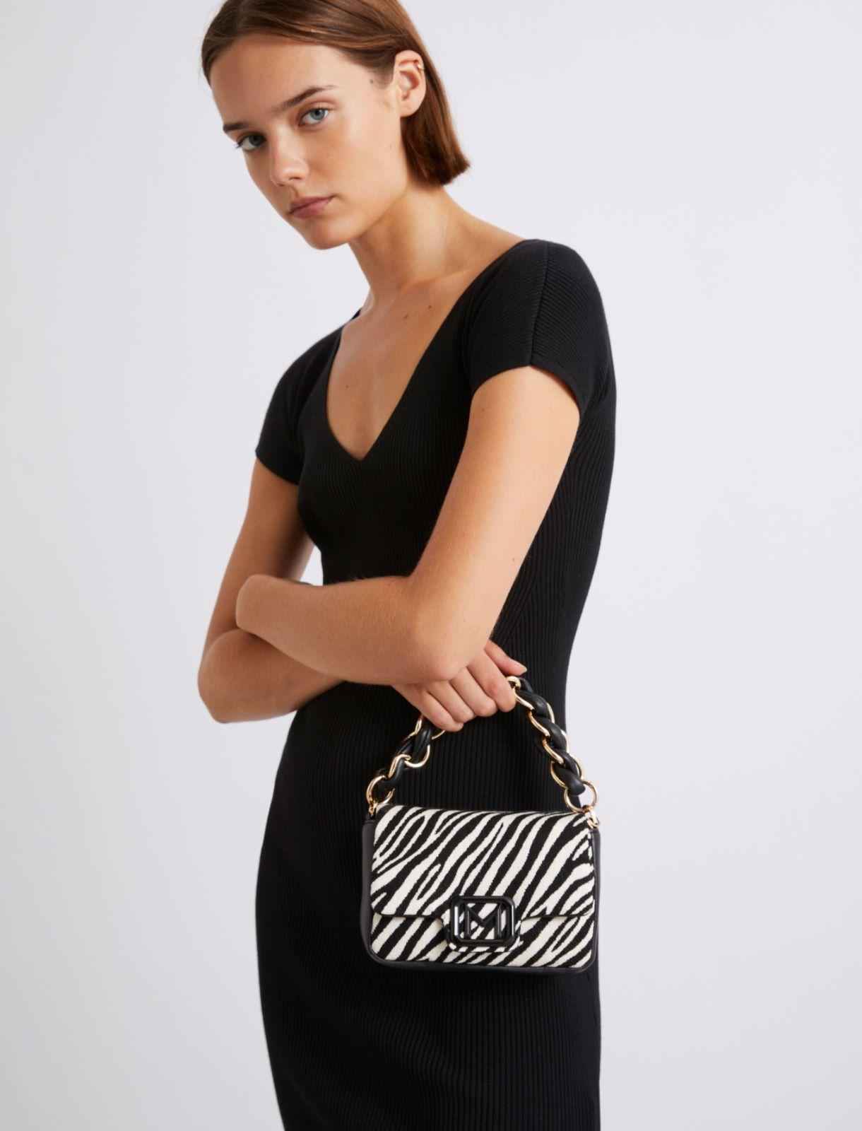 Borsa Donna Bianco/nero Iuta Zebra MARELLA LE MUSE - Modalternativa