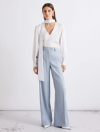 Pantalone Celeste MARELLA LODINO 003 Donna 