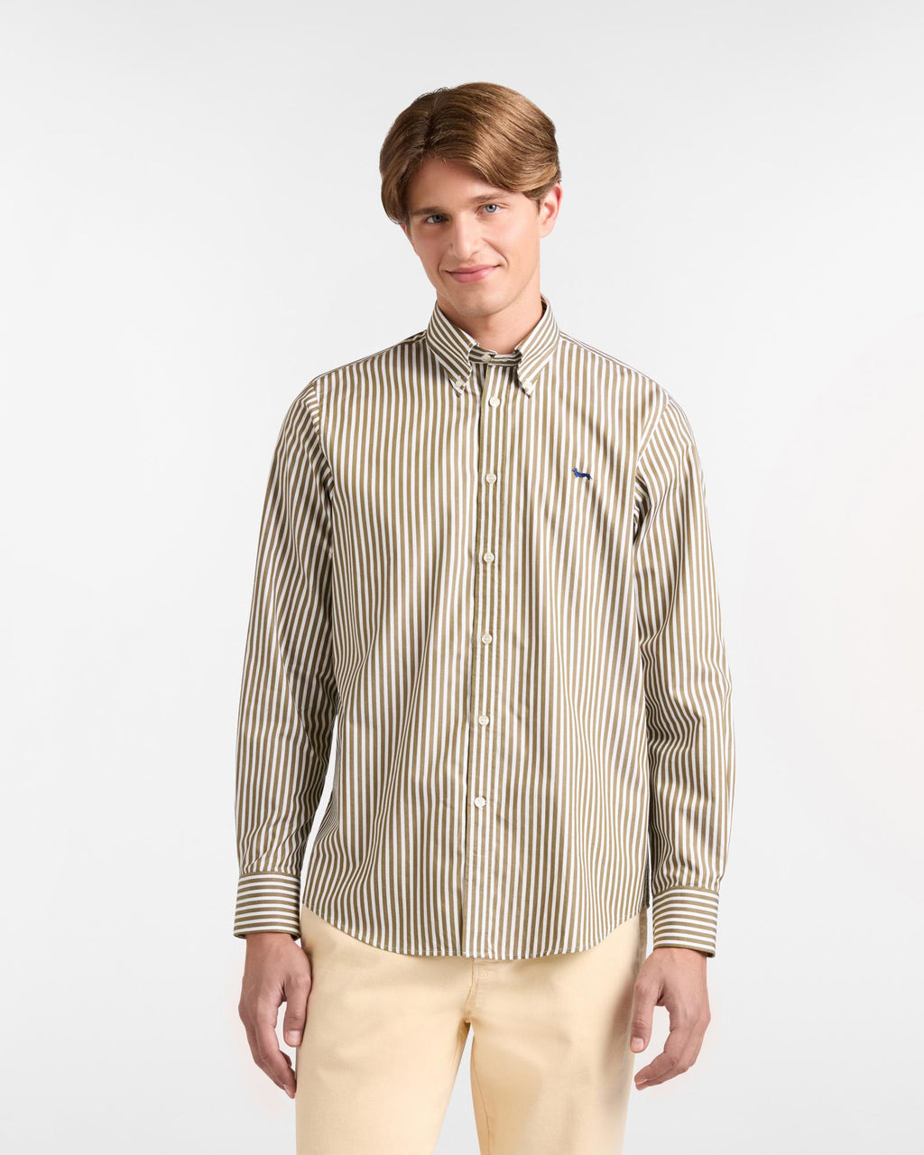 Camicia Verde HARMONT&BLAINE CRP001013477B 613 Uomo 