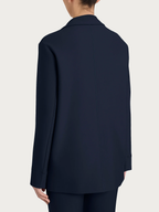 Giacca Donna Blu Jersey Monopetto RAGNO - Modalternativa