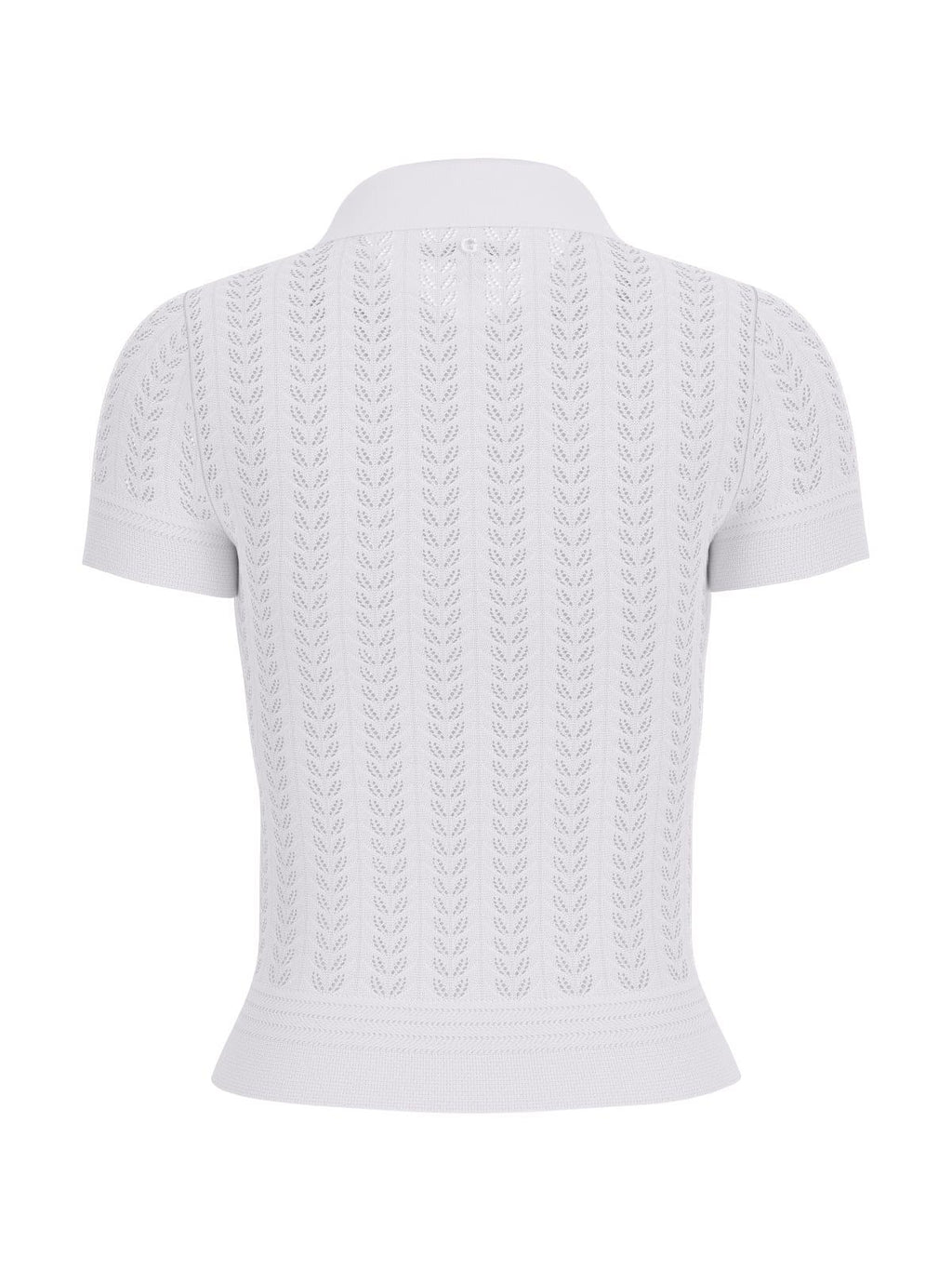 Polo Bianco GUESS W6GR25_Z0672_ G106 Donna 