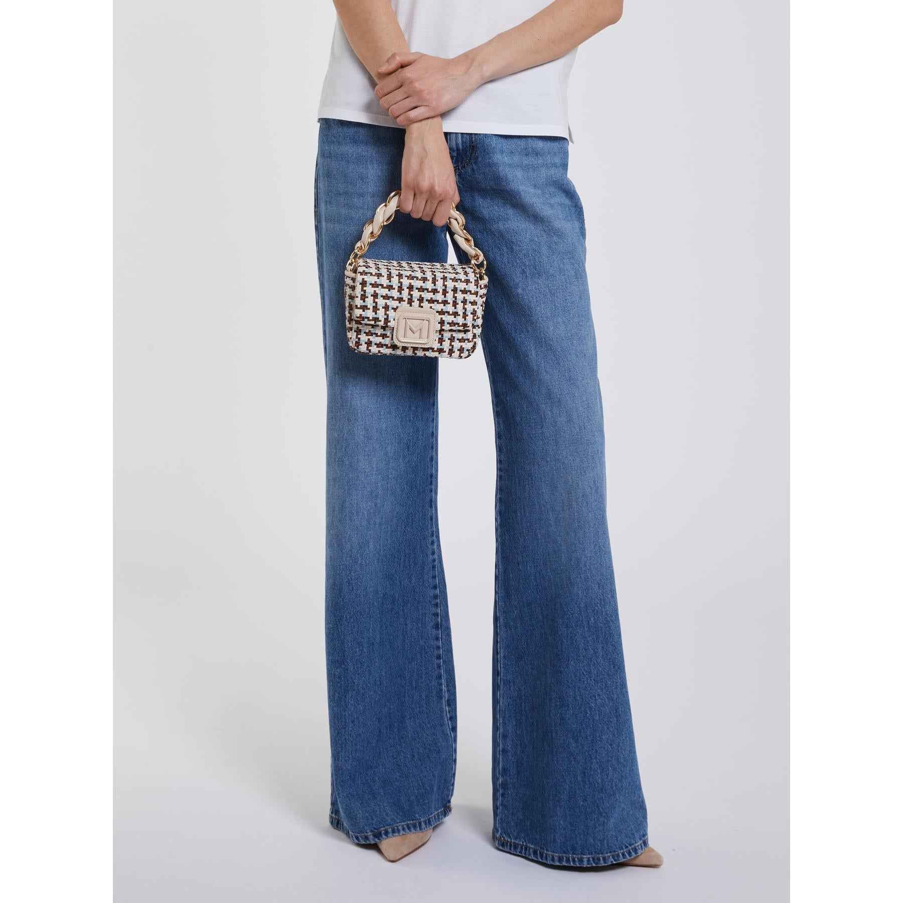 Borsa Donna Multicolor Iuta Intrecciato MARELLA LE MUSE - Modalternativa