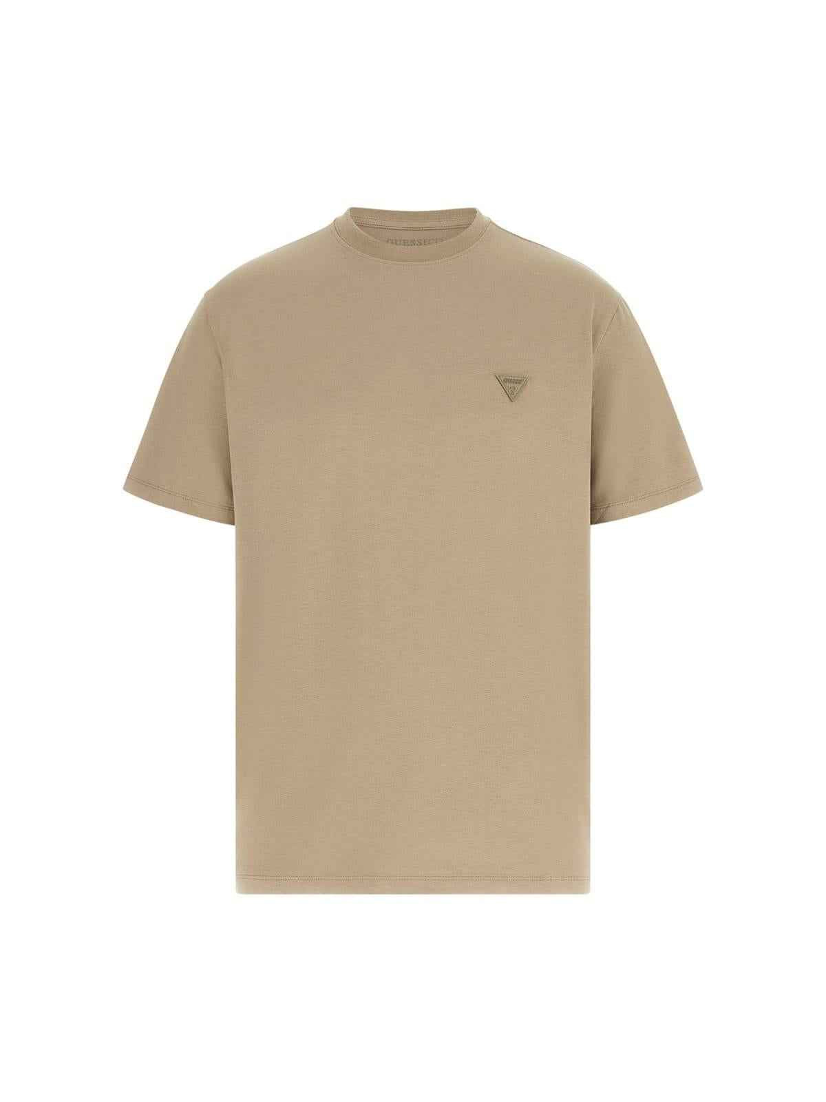 T-shirt Uomo Beige Cotone  GUESS - Modalternativa