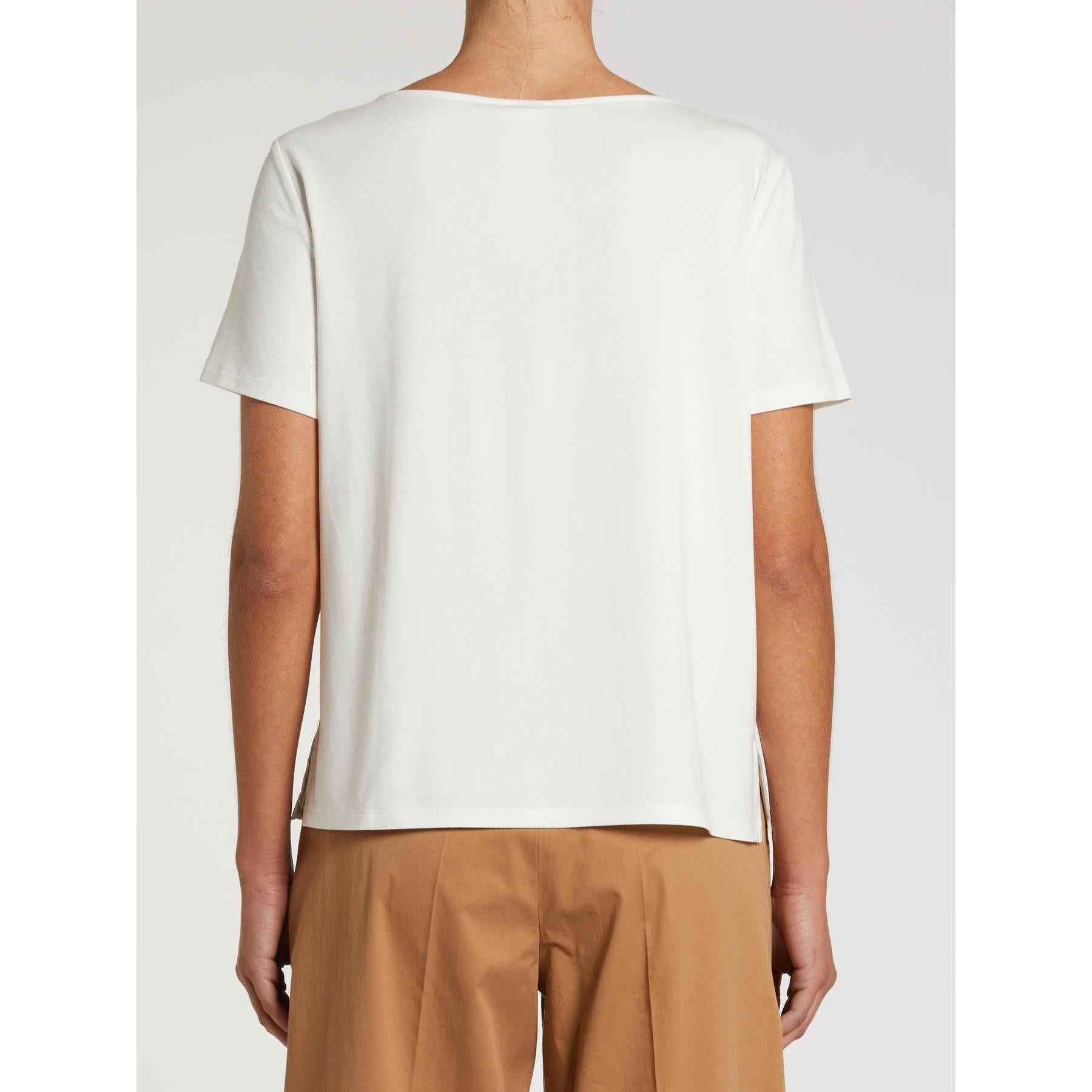 Maglia Donna Bianco Cotone  PENNY BLACK - Modalternativa