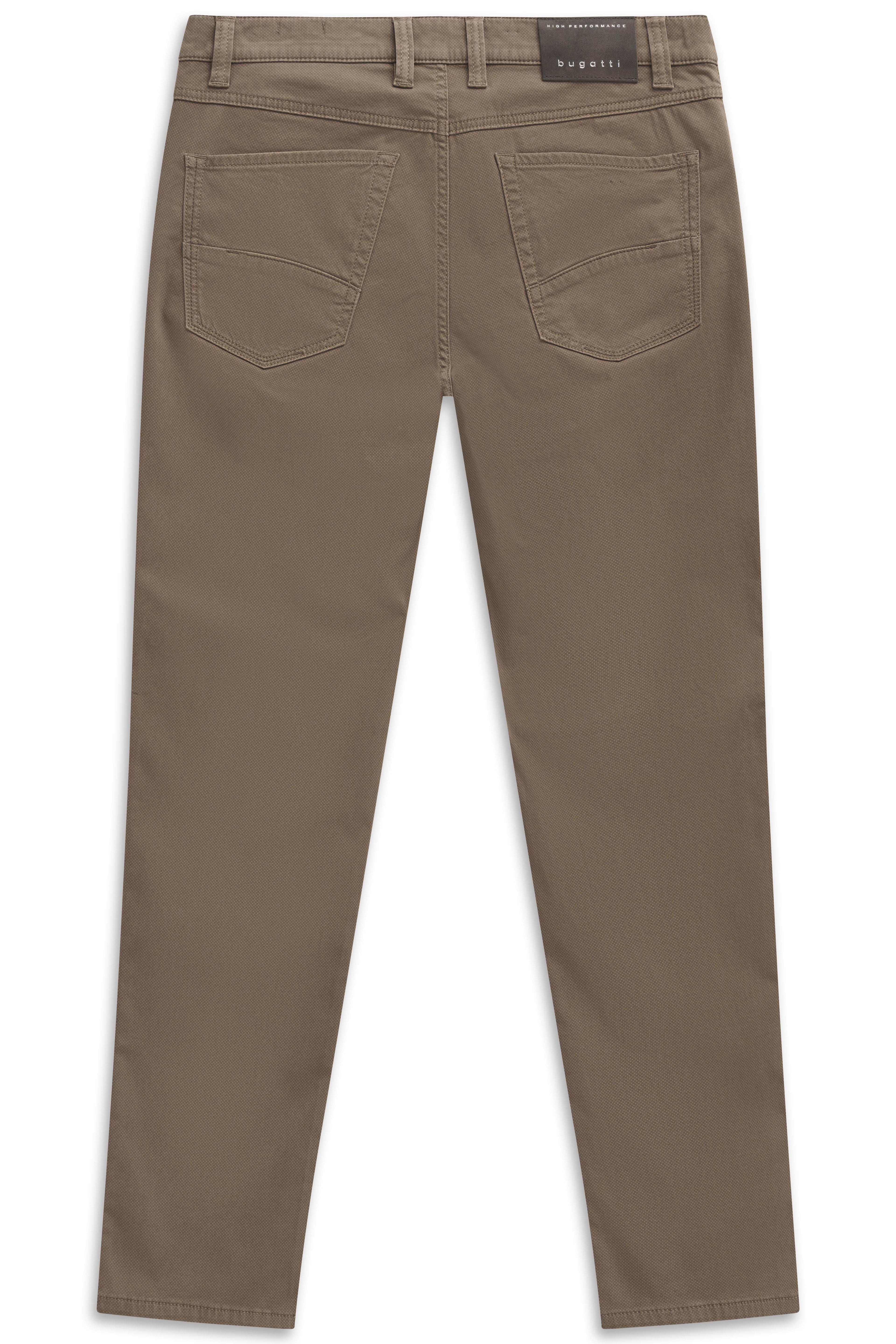 Pantalone slim fit Beige BUGATTI 86395D 60 Uomo 