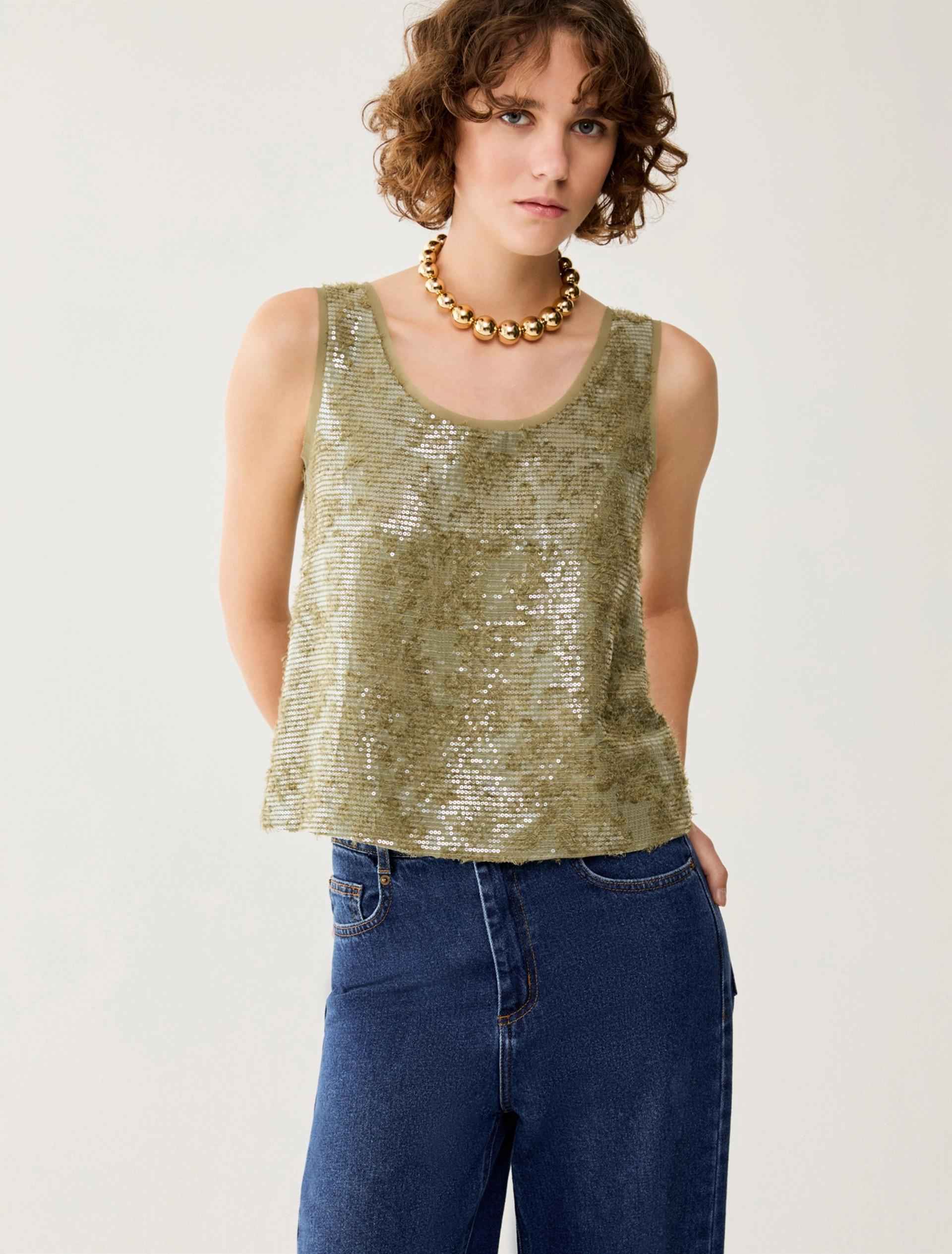 Maglia Donna Verde Viscosa  PENNY BLACK - Modalternativa