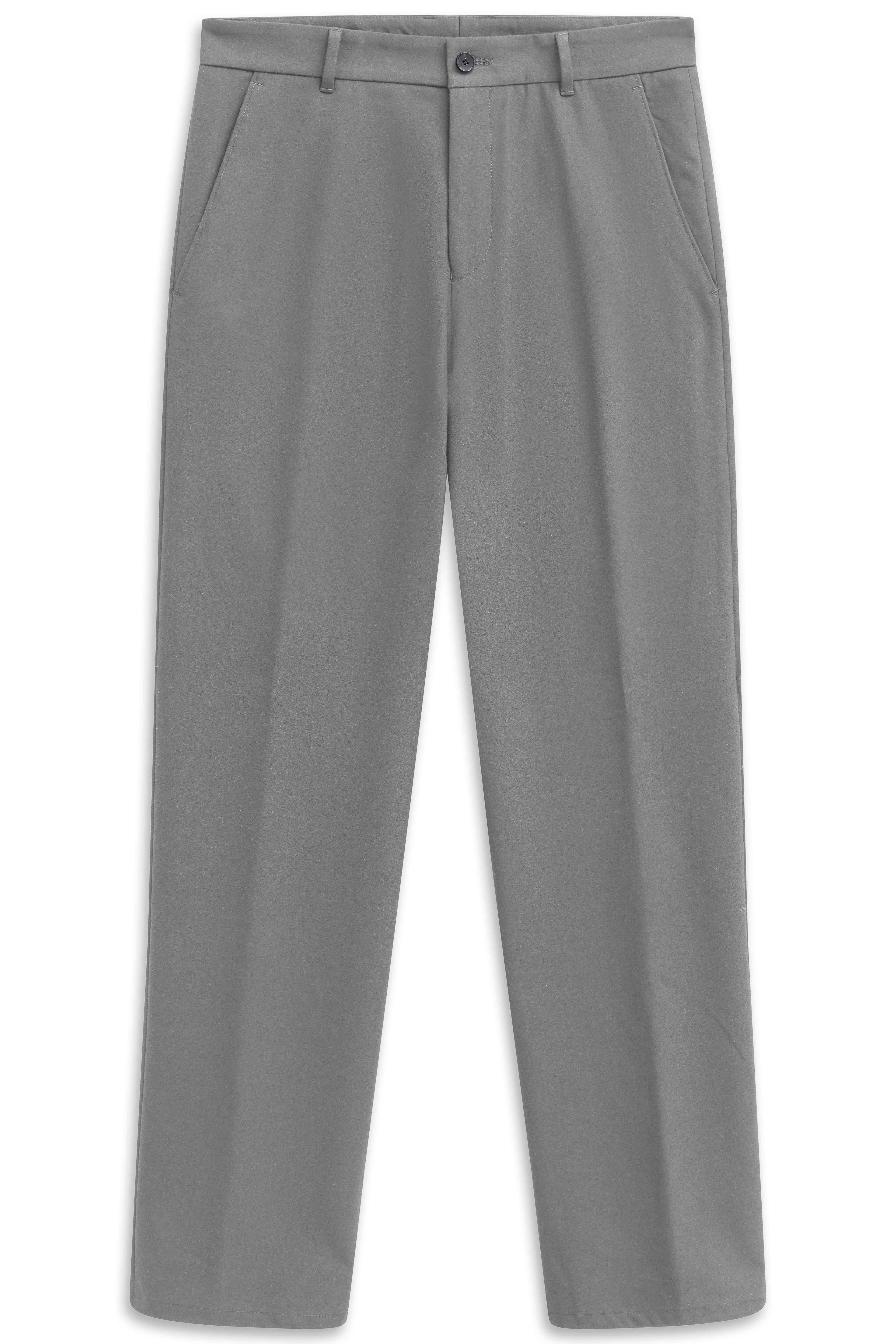 Pantalone Uomo Grigio Cotone Pince BUGATTI - Modalternativa
