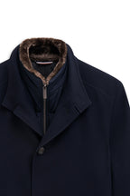 Cappotto Blu BUGATTI 84220 390 Uomo 