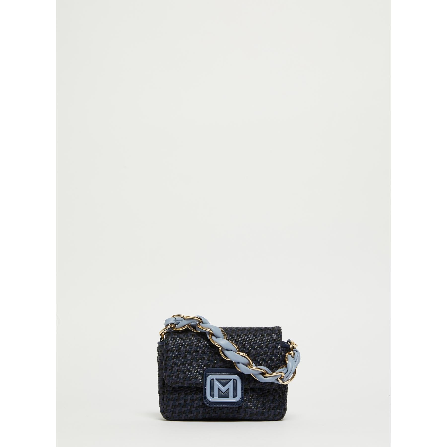 Borsa Donna Blu Iuta Intrecciato MARELLA - Modalternativa