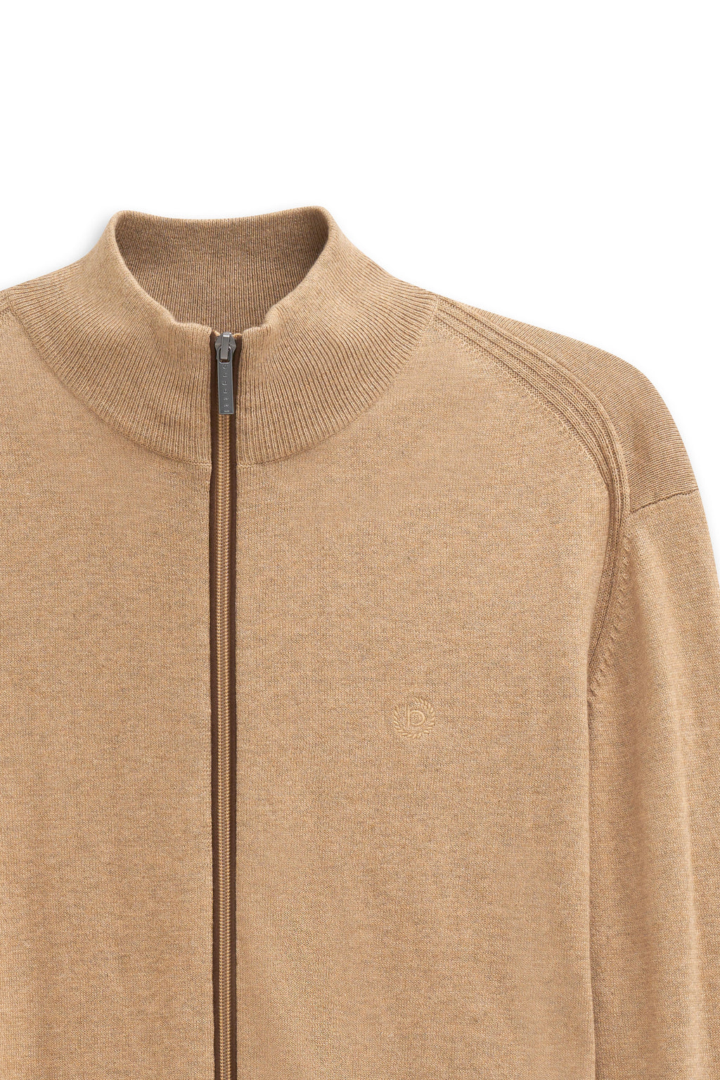 Cardigan con zip Beige BUGATTI 85520D7600 40 Uomo 
