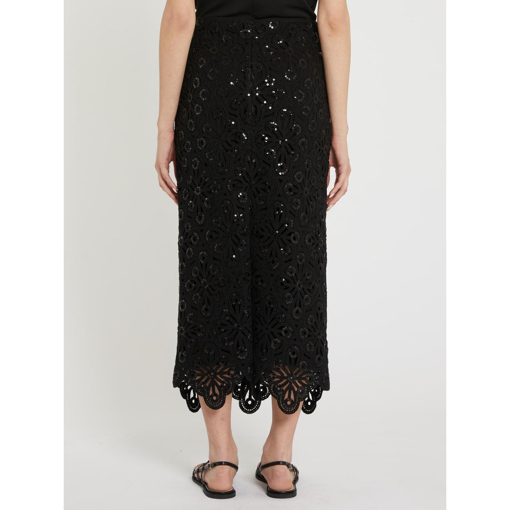 Gonna Nero PENNY BLACK PANDA 002 Donna 