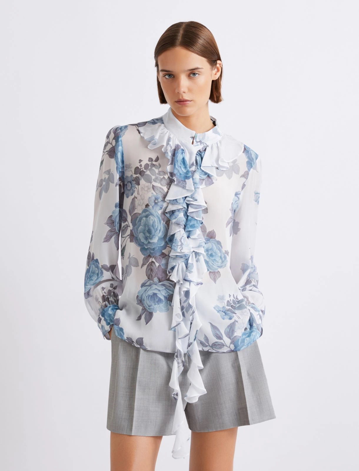 Camicia Celeste MARELLA CANAPA 003 Donna 