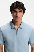 Polo Celeste Hugo Boss 50537507 458 Uomo 