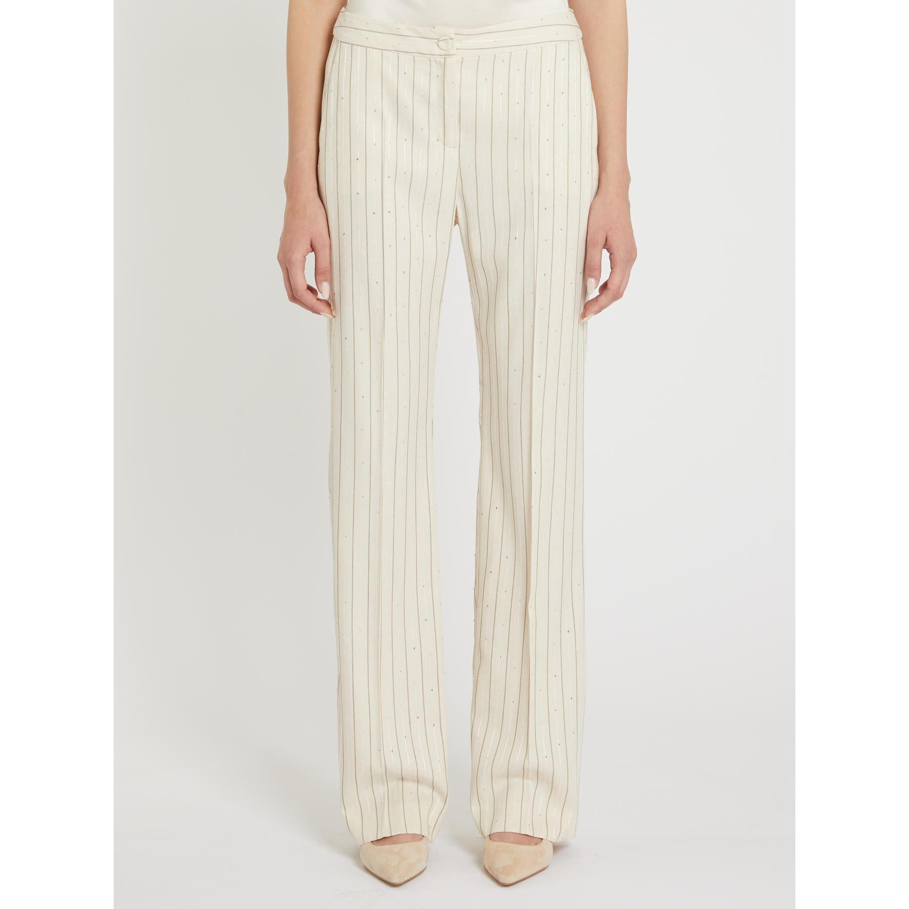 Pantalone Beige PENNY BLACK QUIETE 001 Donna 