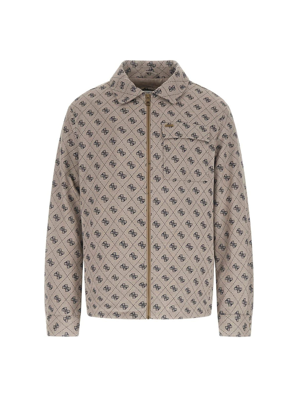Giacca Uomo Marrone  Logato GUESS - Modalternativa