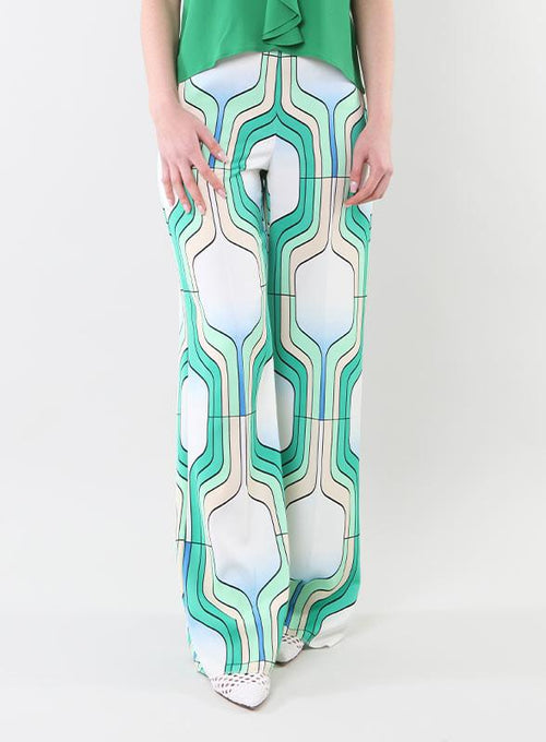 Pantalone Verde MARELLA CIFRA 002 Donna 