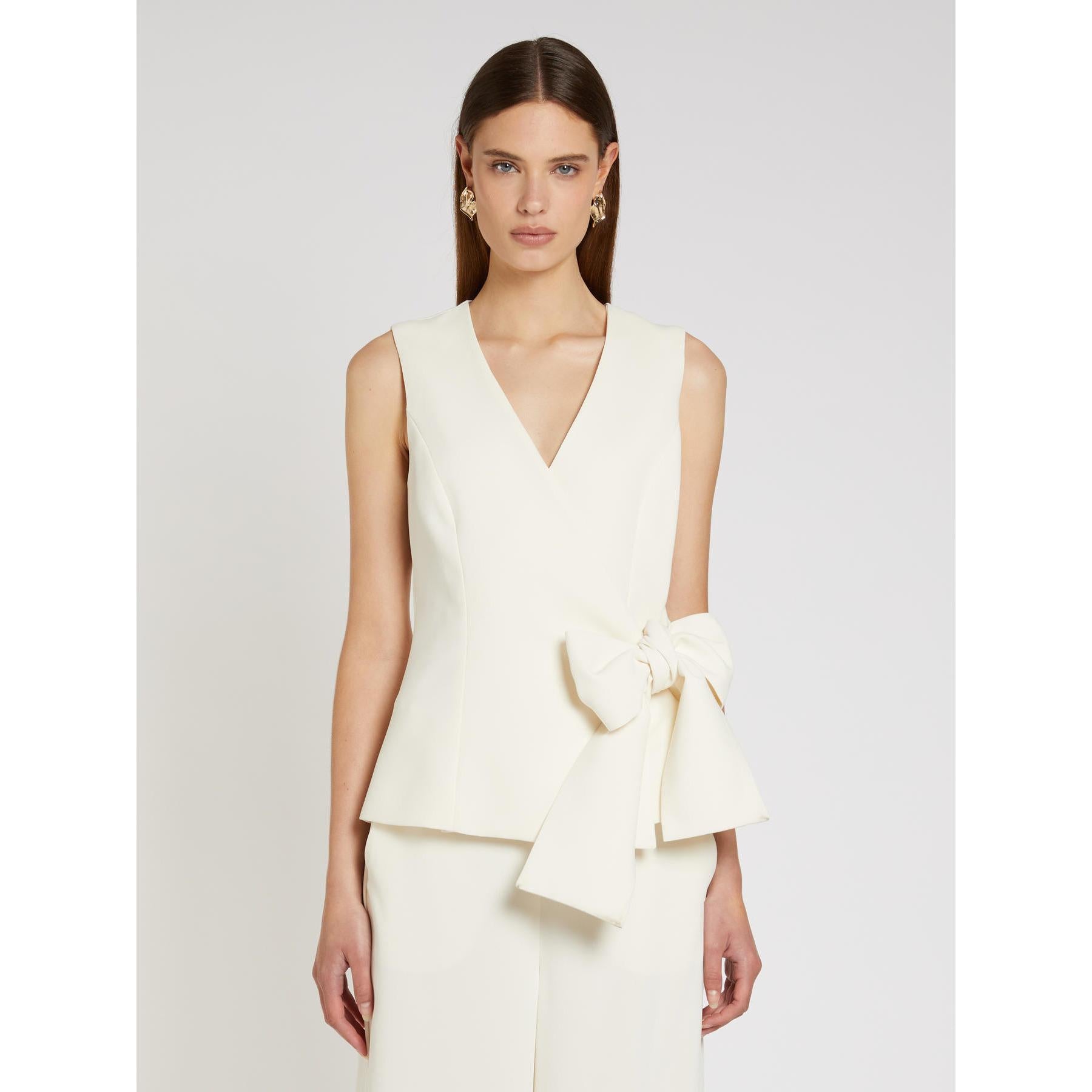 Gilet Bianco MARELLA art.365 LIRICA 002 Donna 