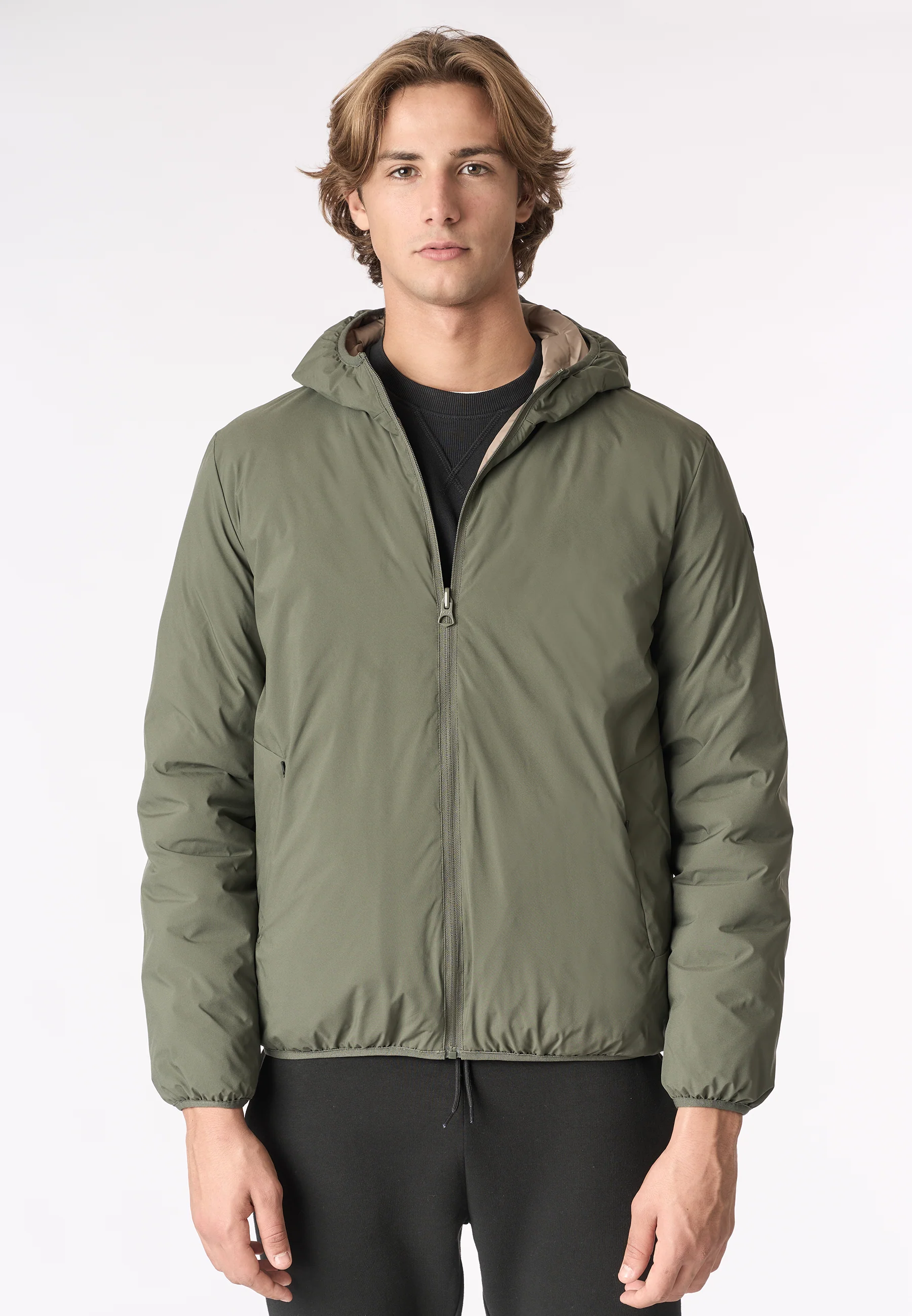 Giubbino Uomo Verde Piume Double face U.S. POLO ASSN. - Modalternativa