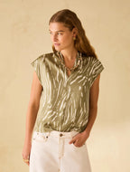 Top Fantasia PENNY BLACK CHIFFON 008 Donna 