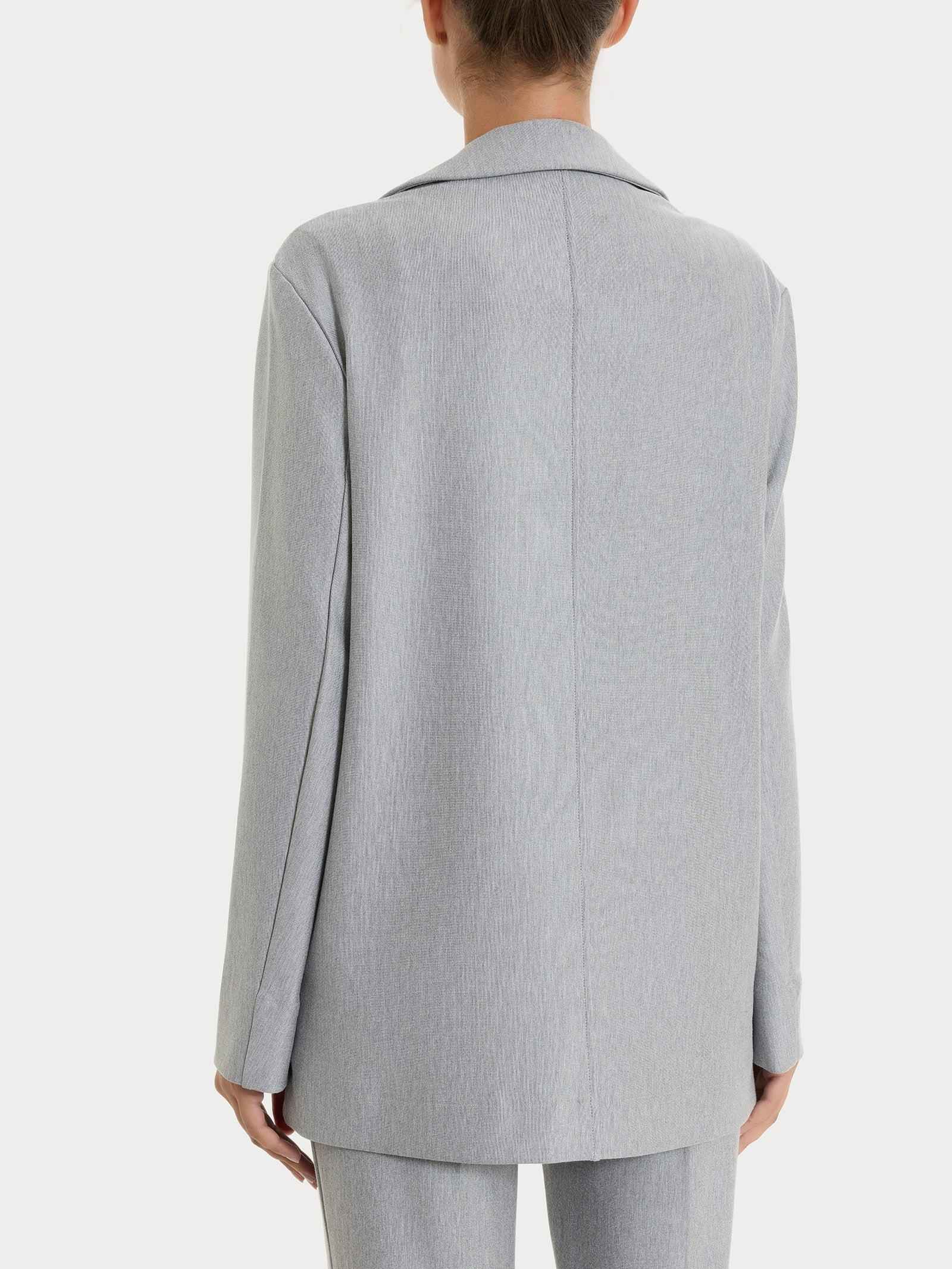 Giacca Donna Grigio melnge Jersey Monopetto RAGNO - Modalternativa