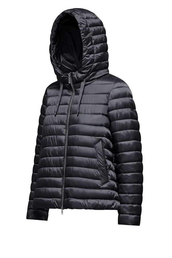Piumino Donna Blu Nylon  BOMBOOGIE - Modalternativa