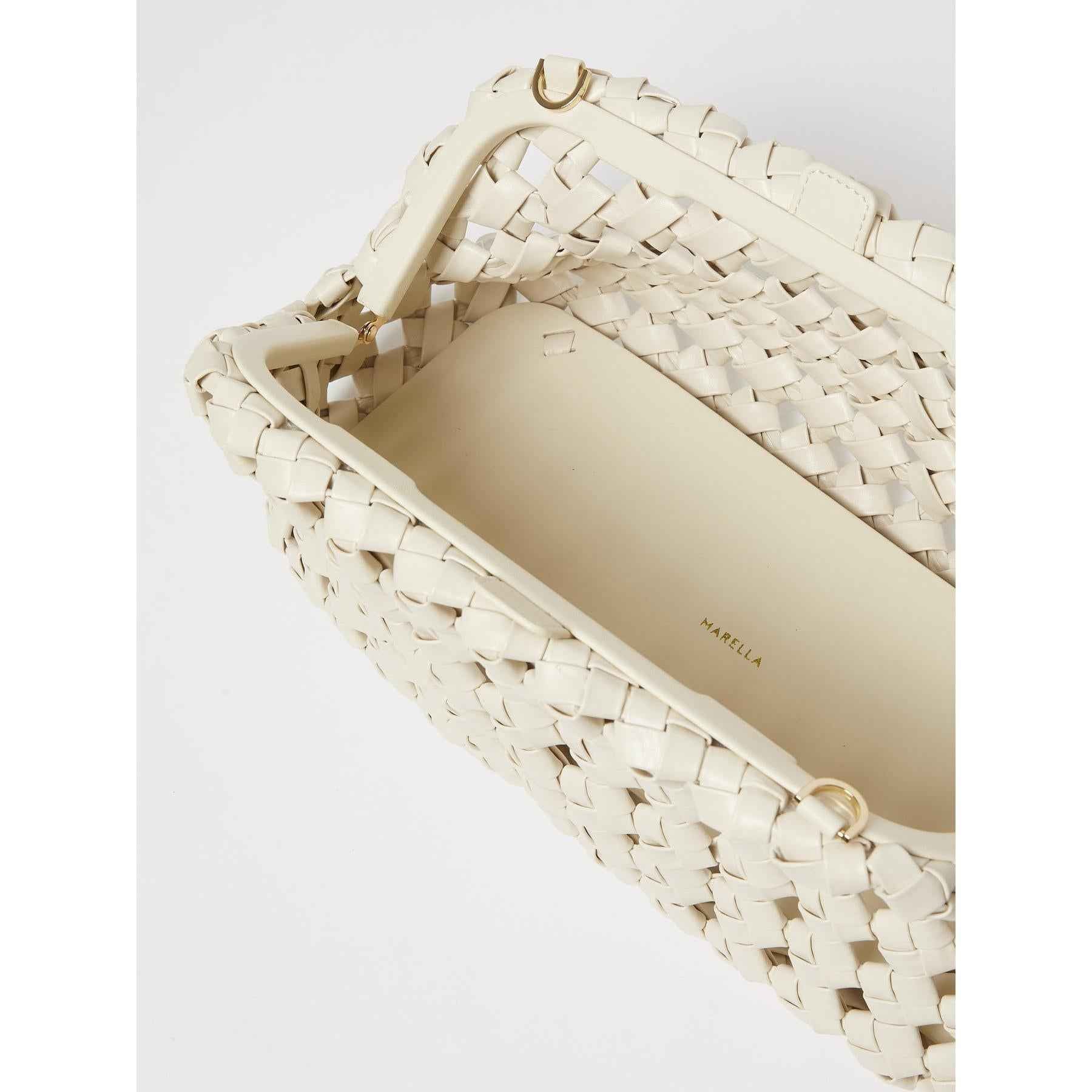 Pochette Donna Beige  Intrecciato MARELLA LE MUSE - Modalternativa