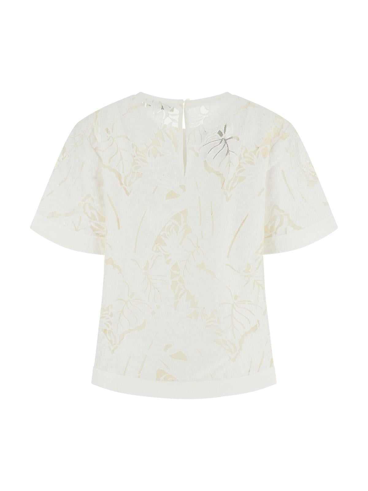 Top Bianco GUESS W6GH41/W1851 G011 Donna 
