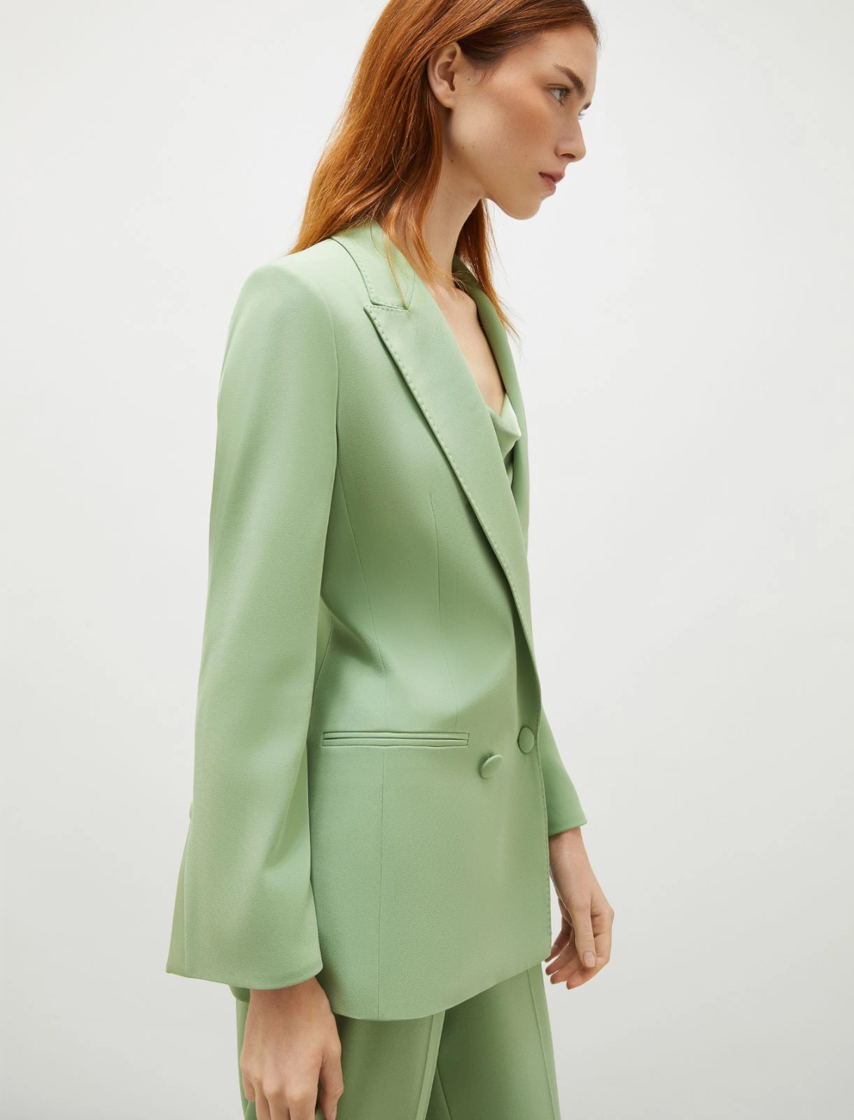 Giacca doppio petto Verde smeraldo MARELLA AZULENE 005 Donna 