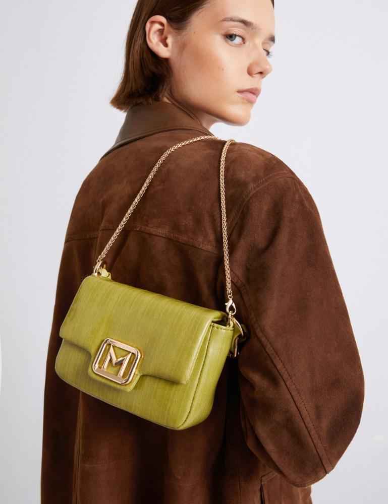 Borsa Donna Verde acido Iuta Pitonata MARELLA LE MUSE - Modalternativa