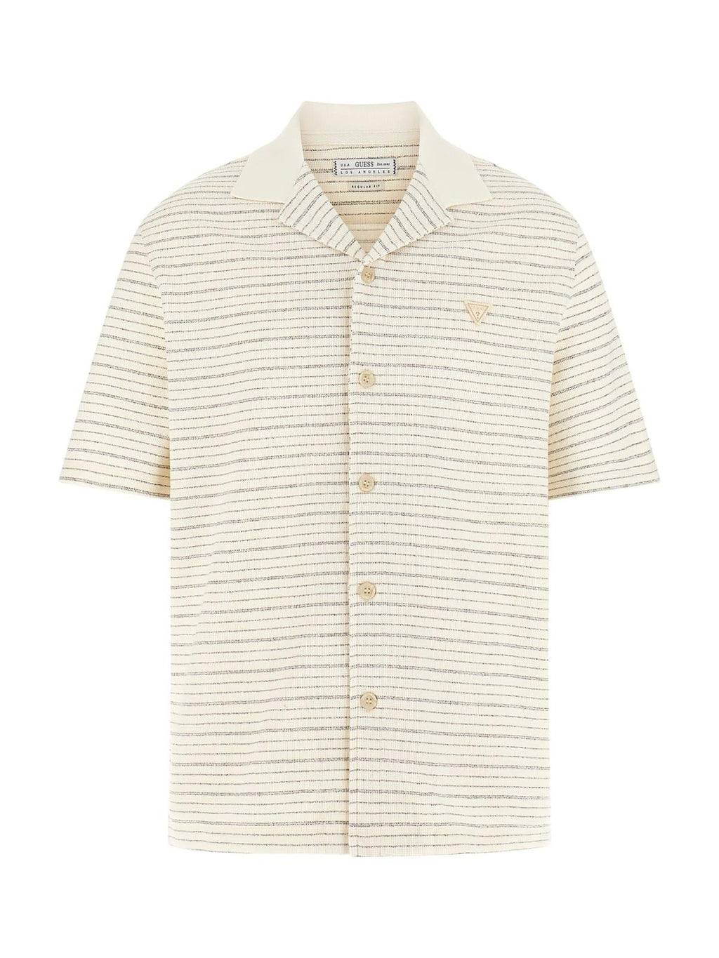 Camicia Avorio GUESS M6GP12/K3105 SM21 Uomo 