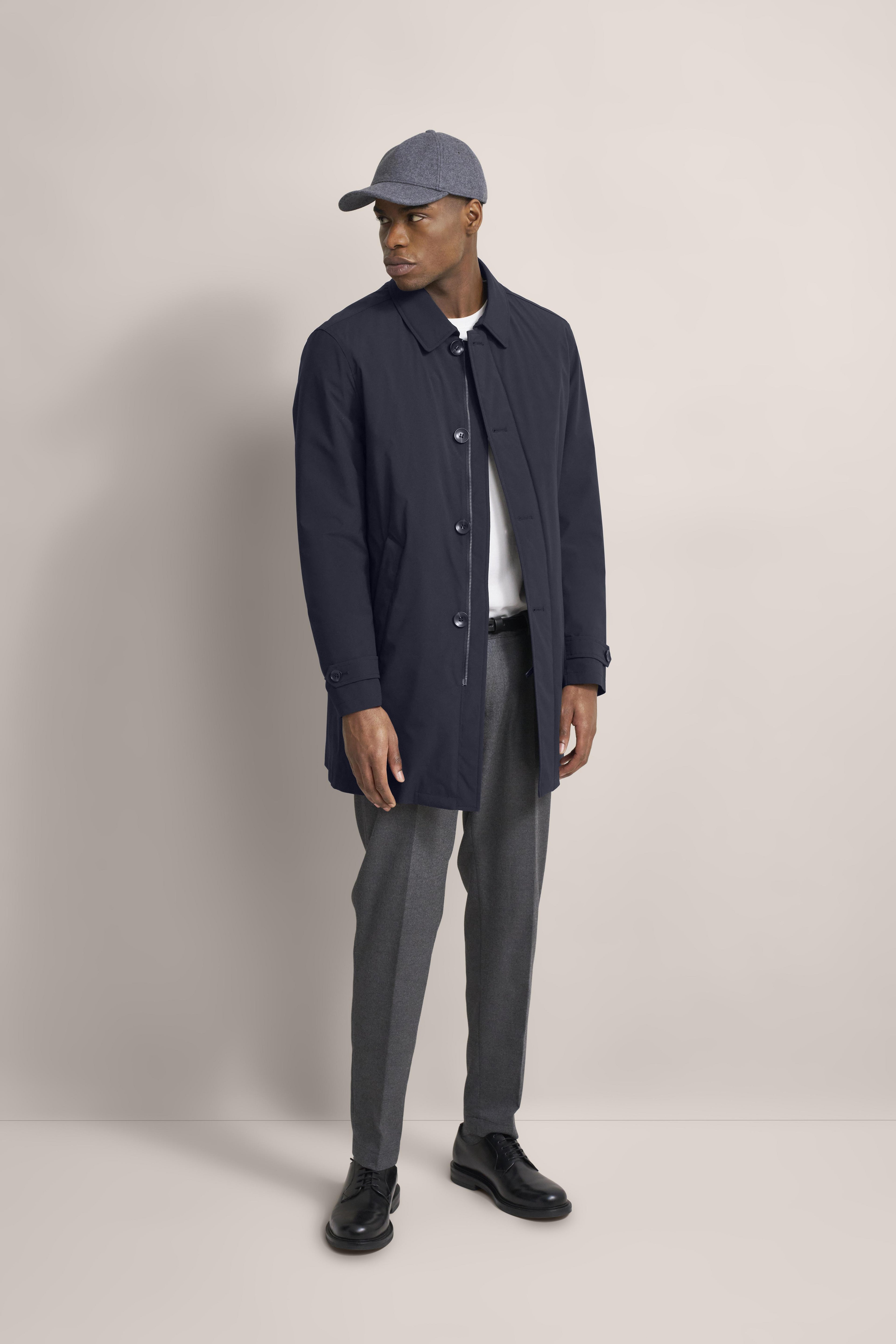 Trench Blu BUGATTI 99010 390 Uomo 