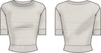 T-shirt Bianco GUESS W6GR16_Z0601_ G012 Donna 