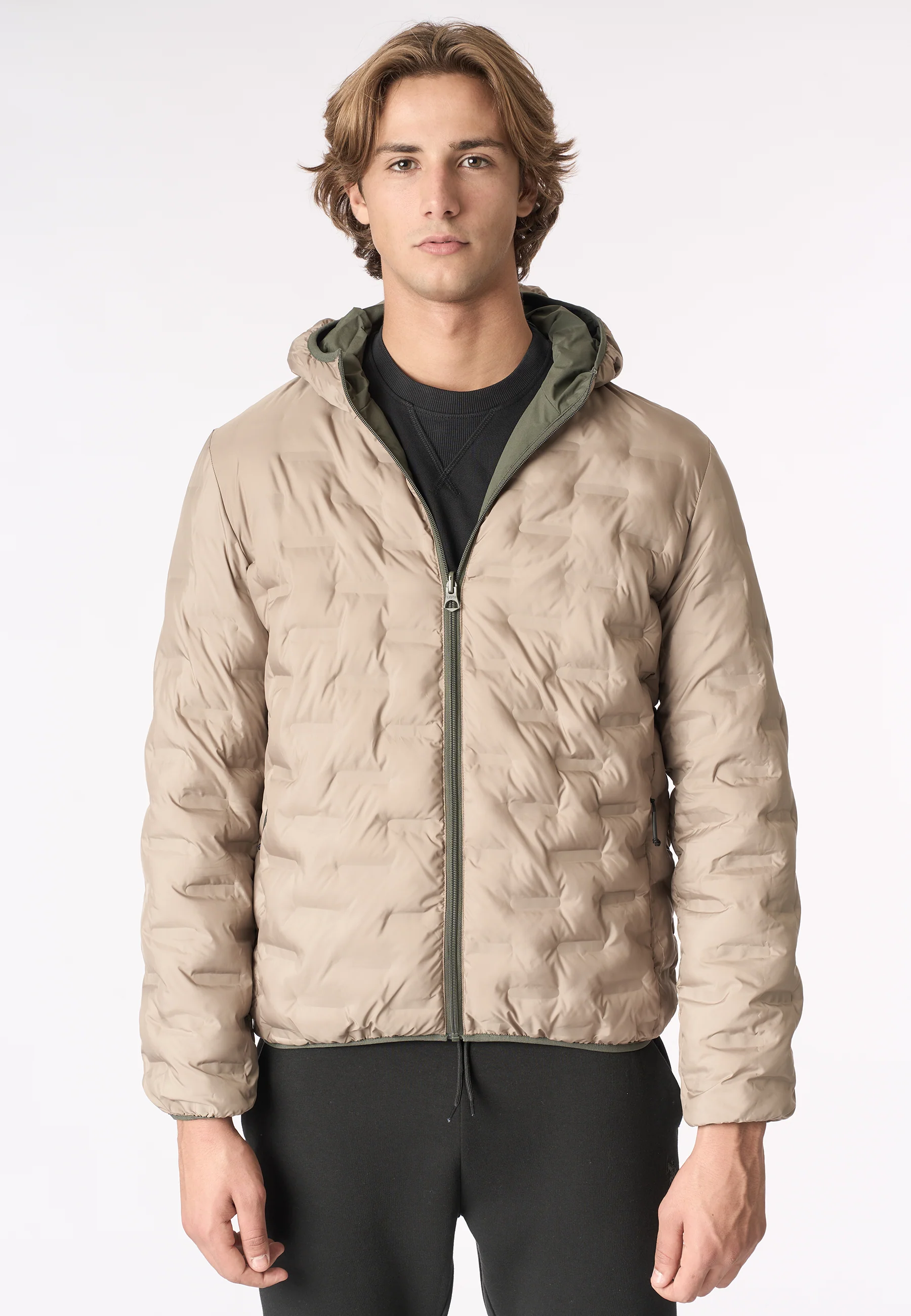 Giubbino Uomo Verde Piume Double face U.S. POLO ASSN. - Modalternativa
