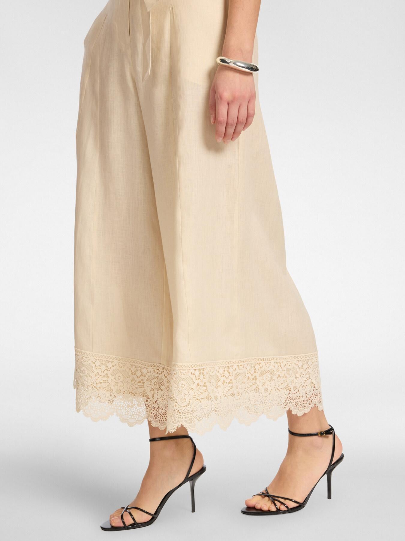 Gonna Avorio ELENA MIRO P184P 002 Donna 