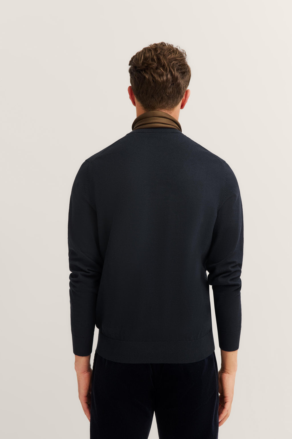 Maglia giro collo Blu BUGATTI 85520D7400 390 Uomo 