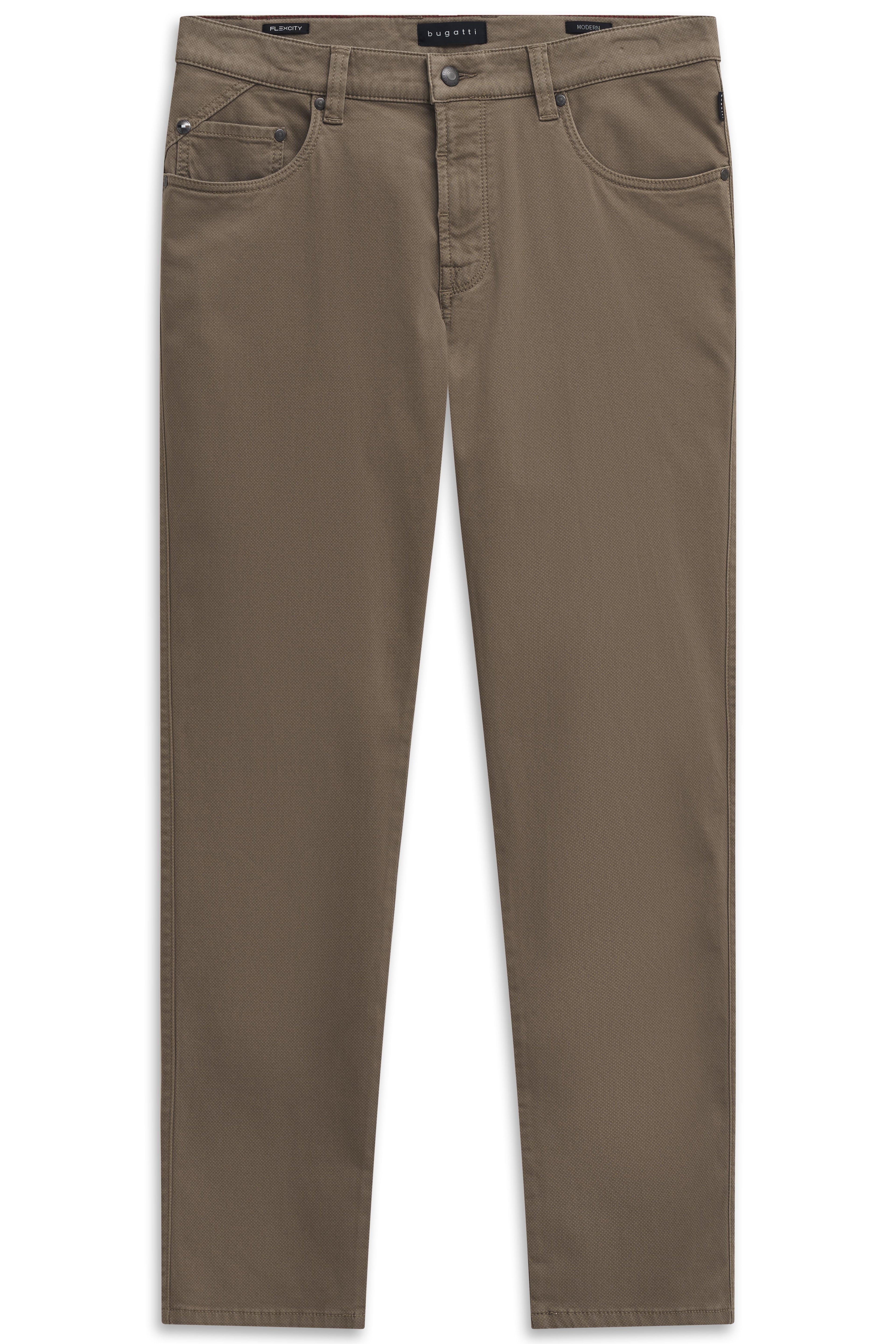 Pantalone slim fit Beige BUGATTI 86395D 60 Uomo 
