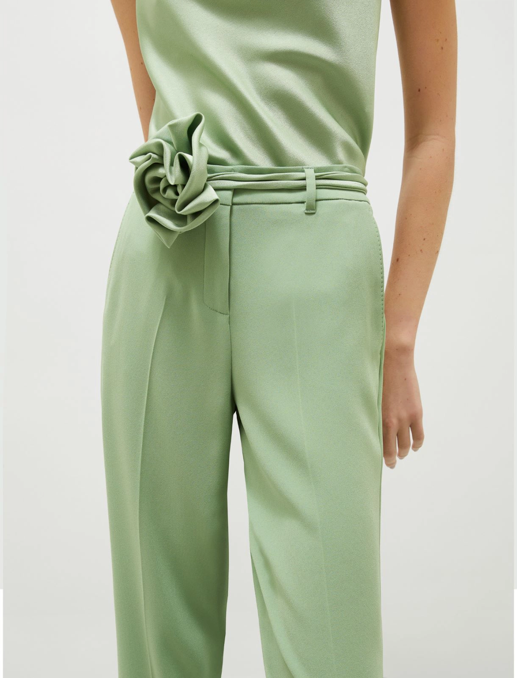 Pantalone Verde smeraldo MARELLA LELLO 005 Donna 