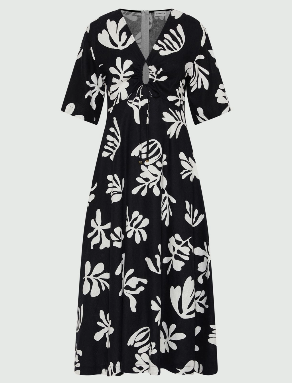 Abito Nero/bianco MARELLA MOLISE 002 Donna 