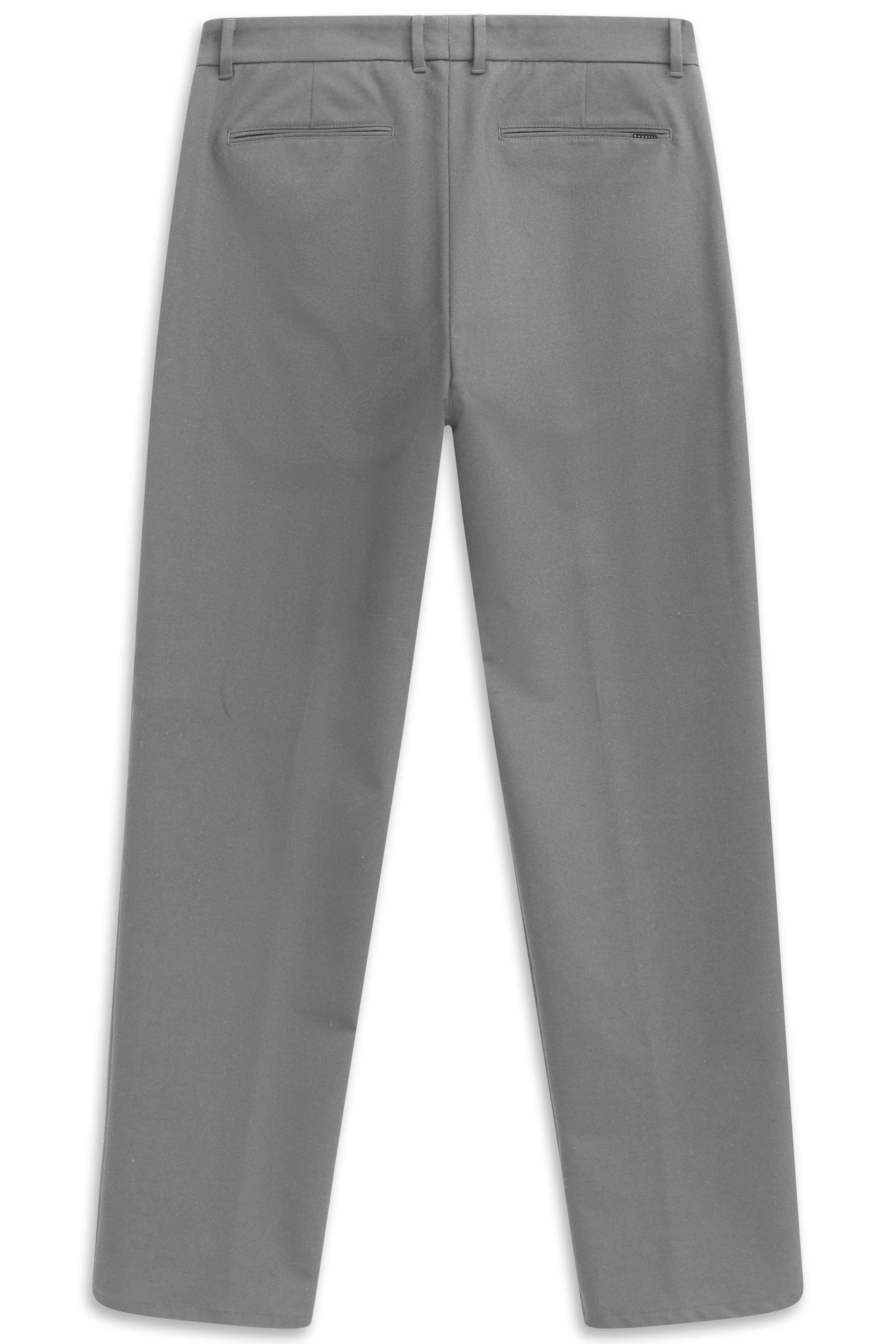 Pantalone Uomo Grigio Cotone Pince BUGATTI - Modalternativa