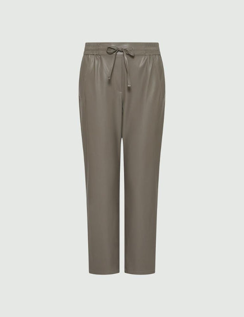 Pantalone ecopelle Grigio MARELLA SELVA 001 Donna 